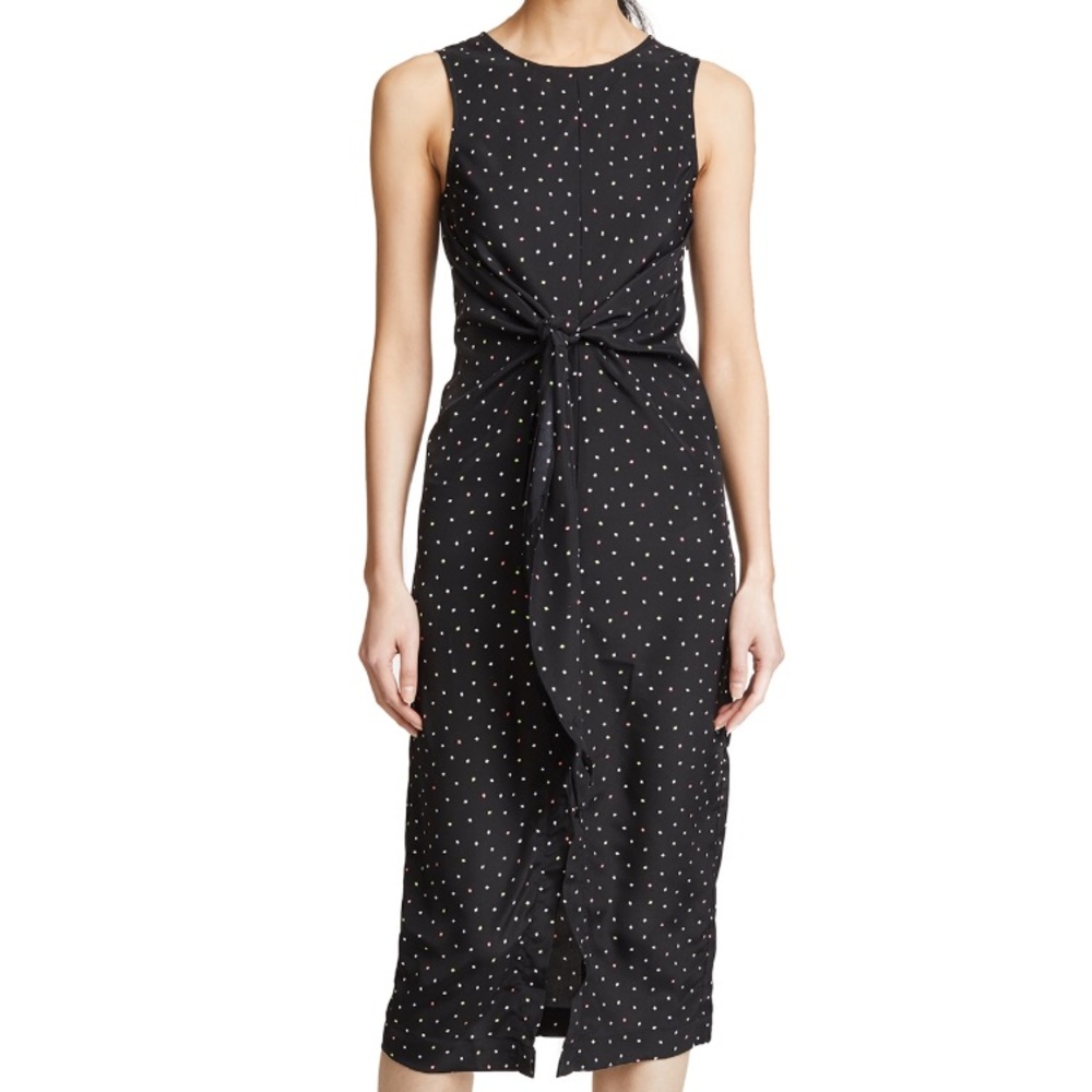 NWT EVIDNT Tie front dress